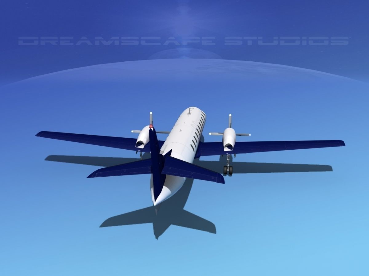 Swearingen SA226 Corporate 2 3D model_6