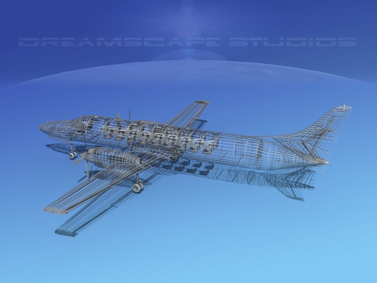 Swearingen SA226 Corporate 2 3D model_14