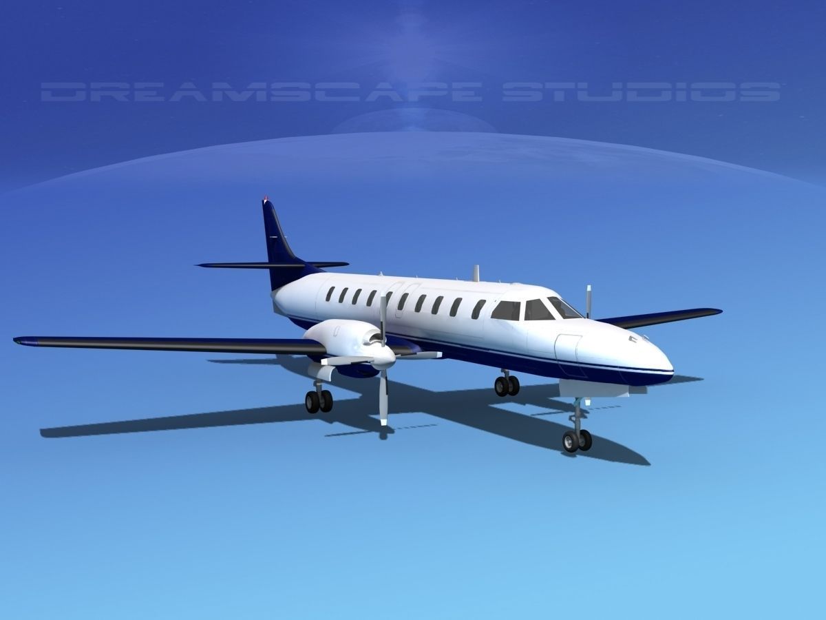 Swearingen SA226 Corporate 2 3D model_2