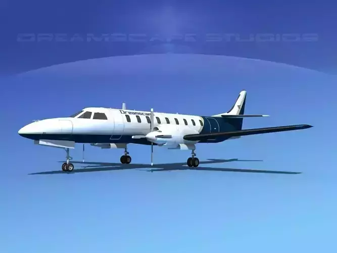 Swearingen SA226 Dreamscape 3D model Swearingen SA226 Dreamscape 3D model