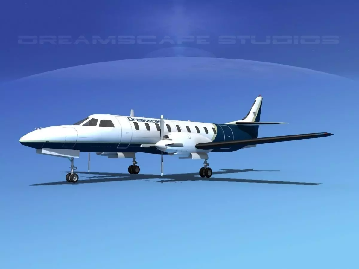 Swearingen SA226 Dreamscape 3D model_0
