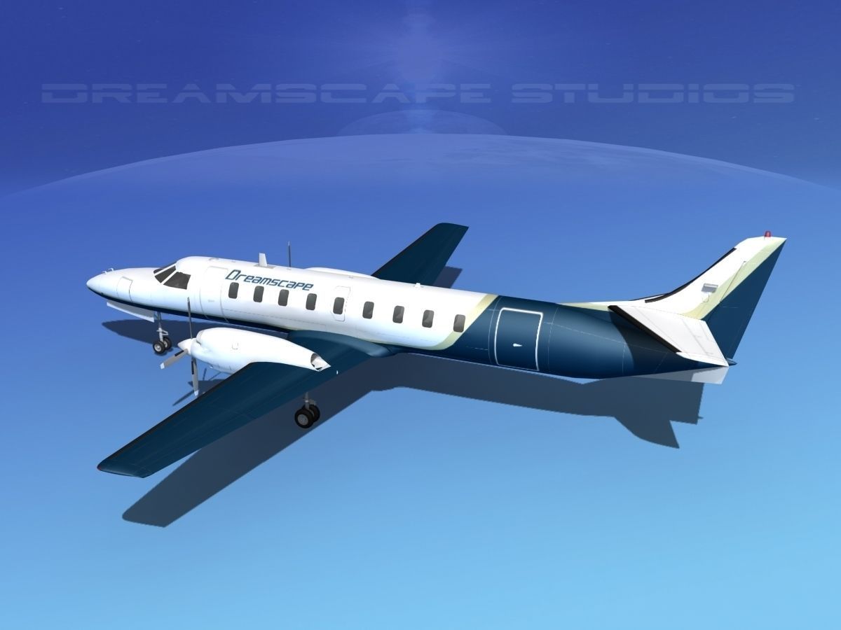 Swearingen SA226 Dreamscape 3D model_8