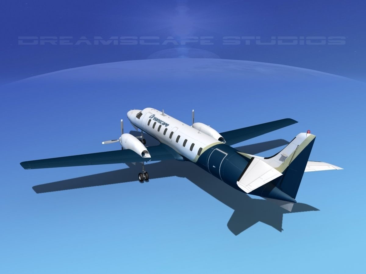 Swearingen SA226 Dreamscape 3D model_7