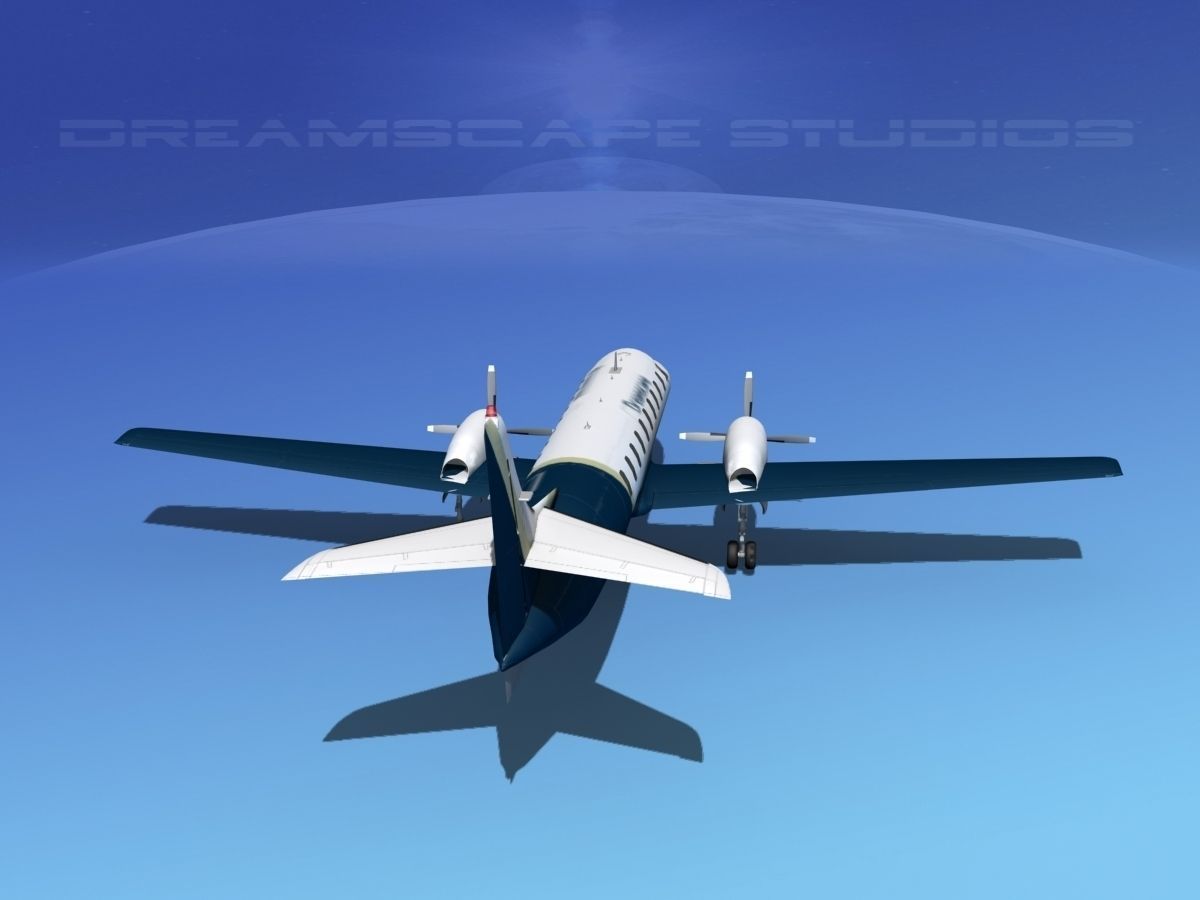 Swearingen SA226 Dreamscape 3D model_6