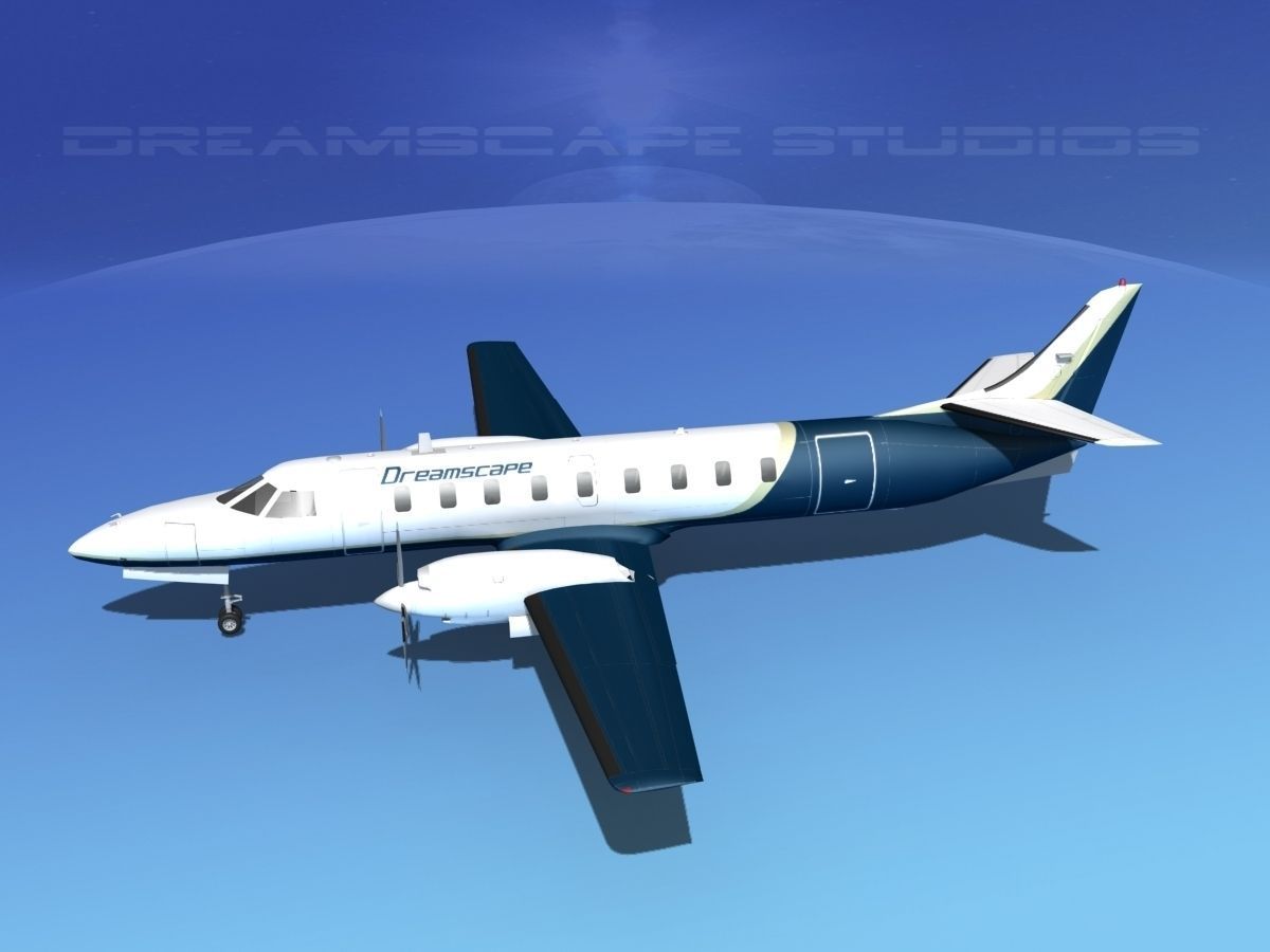 Swearingen SA226 Dreamscape 3D model_9