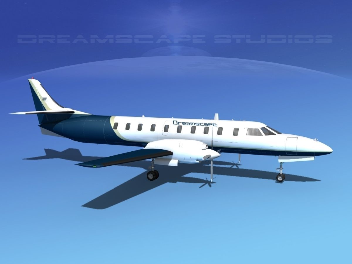Swearingen SA226 Dreamscape 3D model_3