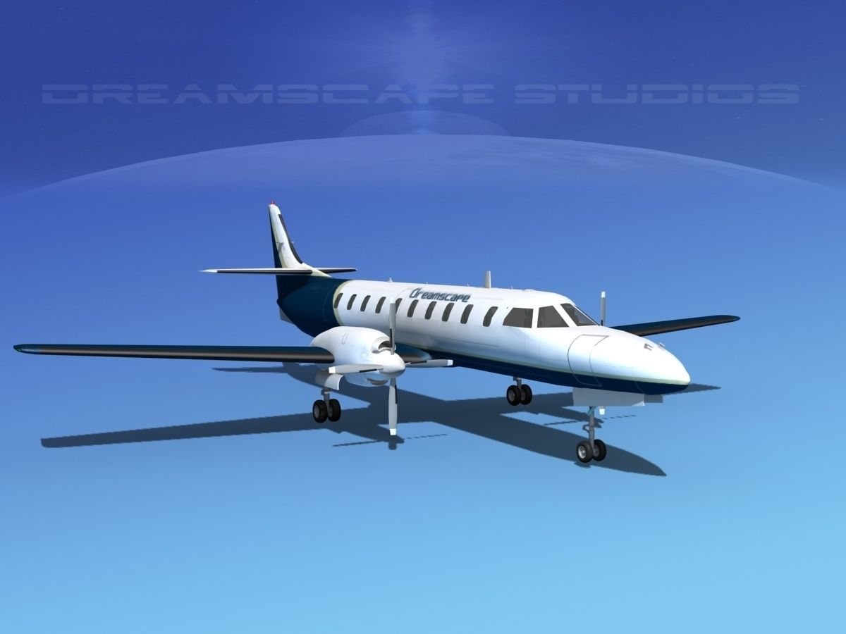 Swearingen SA226 Dreamscape 3D model_2