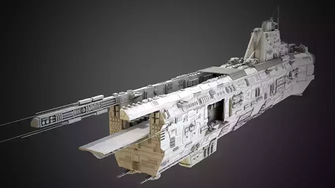 Carrier Spaceship - Saratoga class