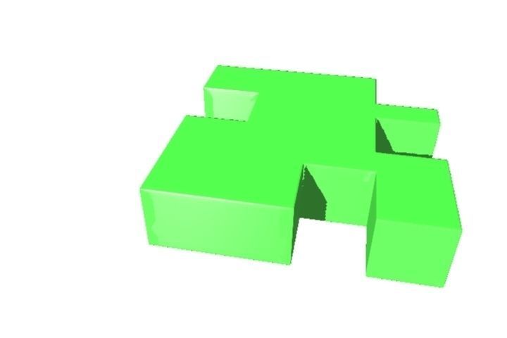 Soft Blocks Low-poly 3D model_3