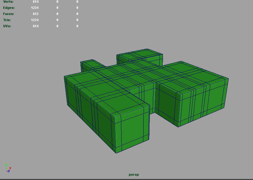 Soft Blocks Low-poly 3D model_7