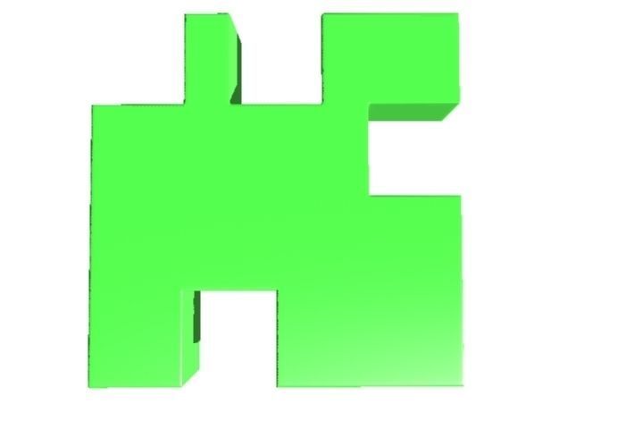 Soft Blocks Low-poly 3D model_2