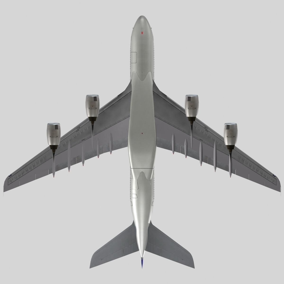 Airbus A-380 Skymark Airlines 3D model_5