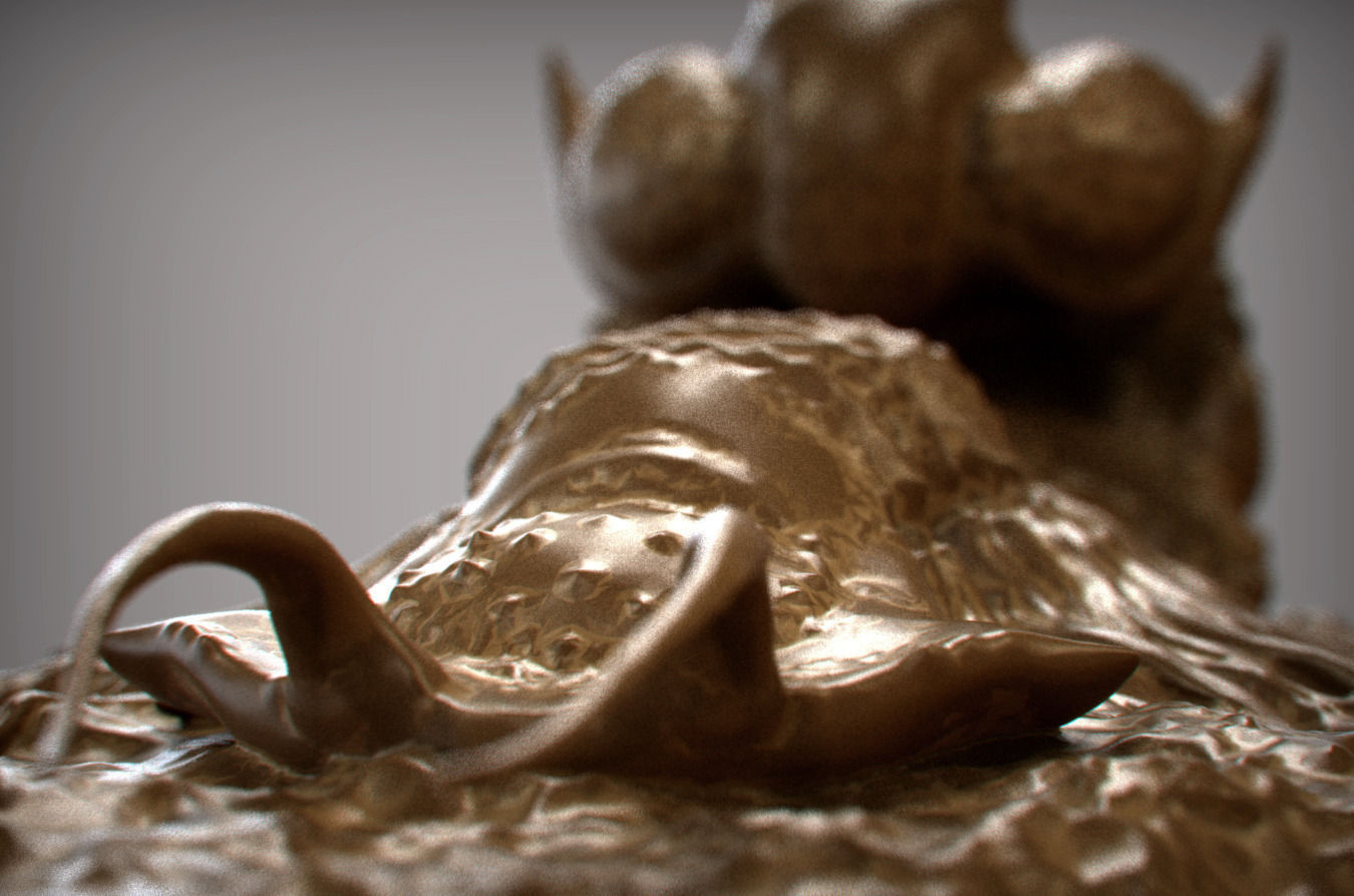 Fossil series - Trilobyte 3D print model_2