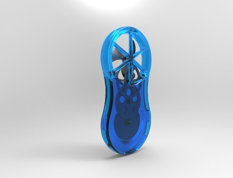 GOI - Pocket Fan Free 3D model_1