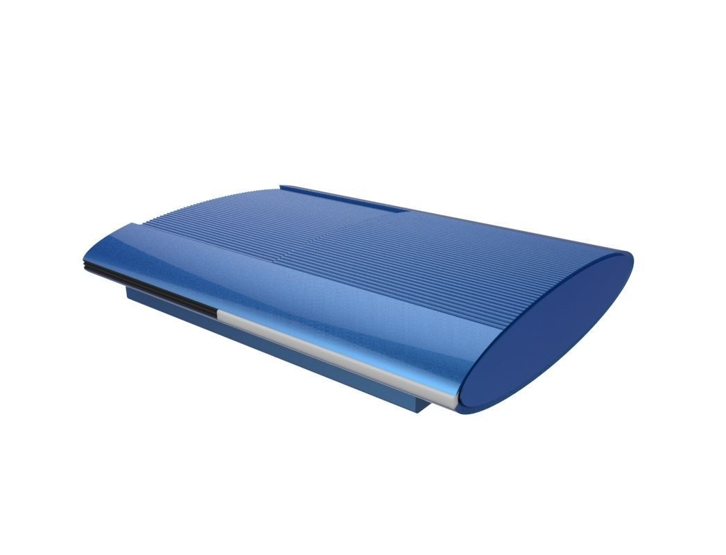Sony Playstation 3 Super Slim Free 3D model_1