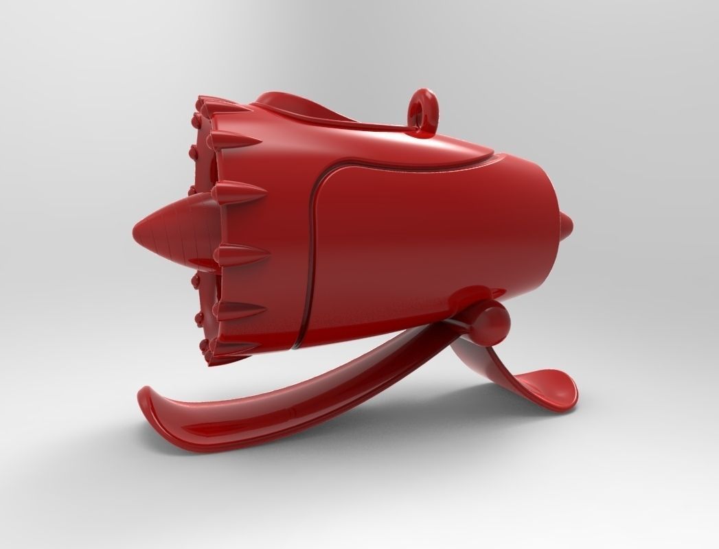 Santas New Sleigh Free 3D model_6