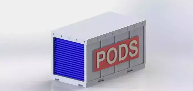 PODS Container Free 3D model