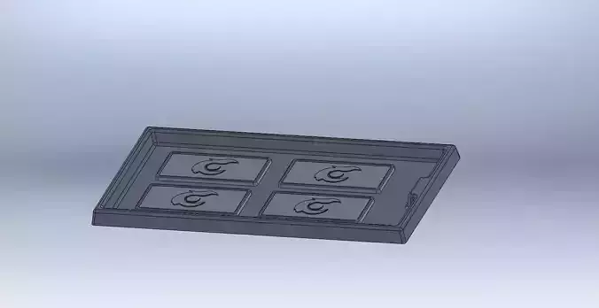 Papua New Guinea Bird Bar Chocolate Mold