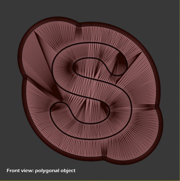 Skype Logo 3D model_5