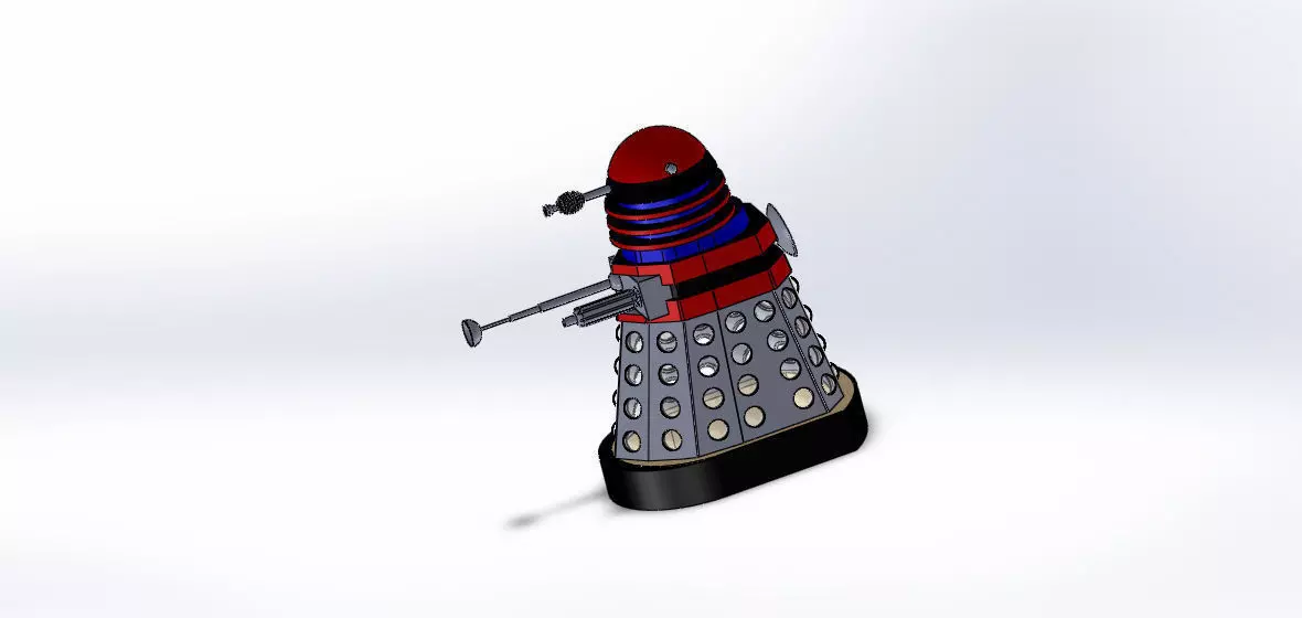 Dalek Mk 1 Free 3D model_0