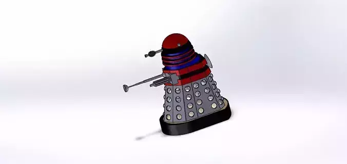 Dalek Mk 1 Free 3D model