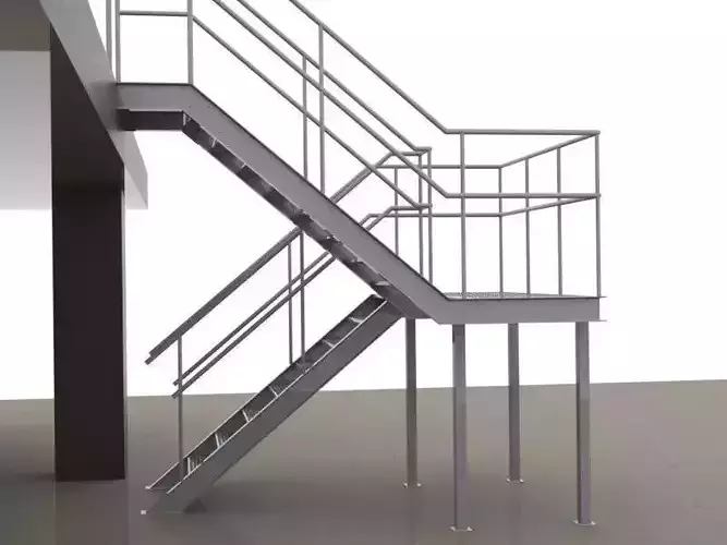 Steel stairs 2
