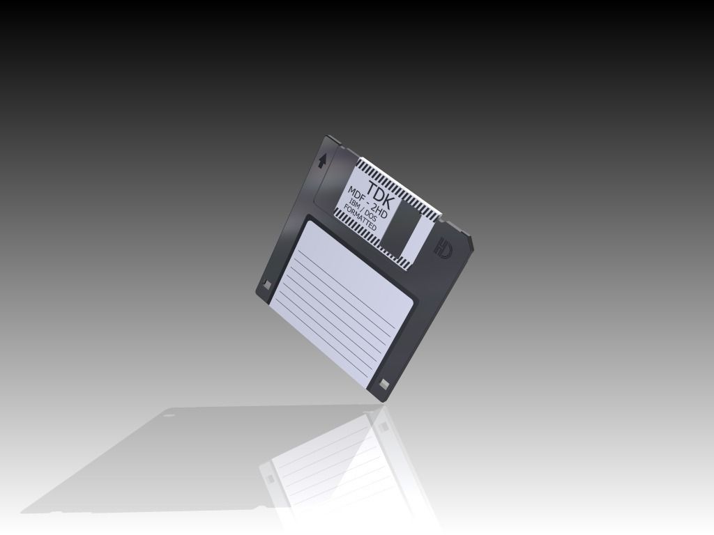 Floppy Disk Free 3D model