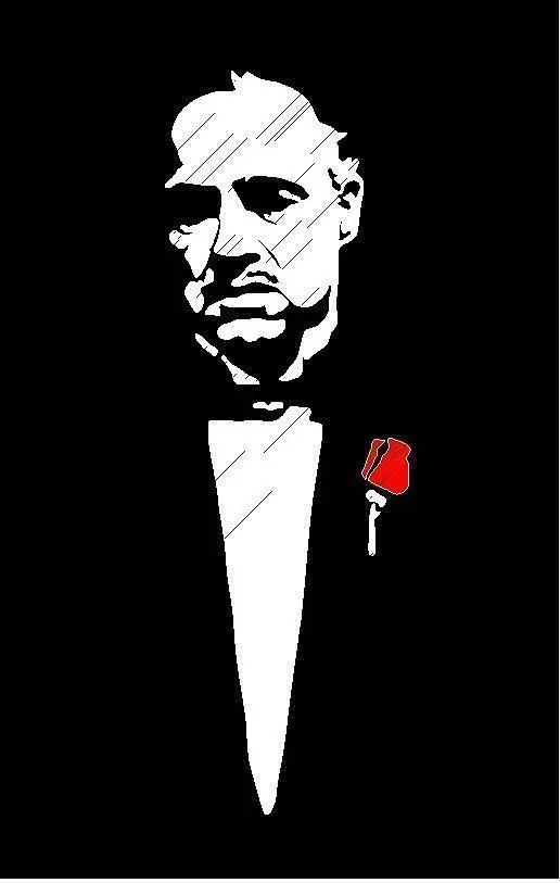 The Godfather in tuxedo Free 3D model