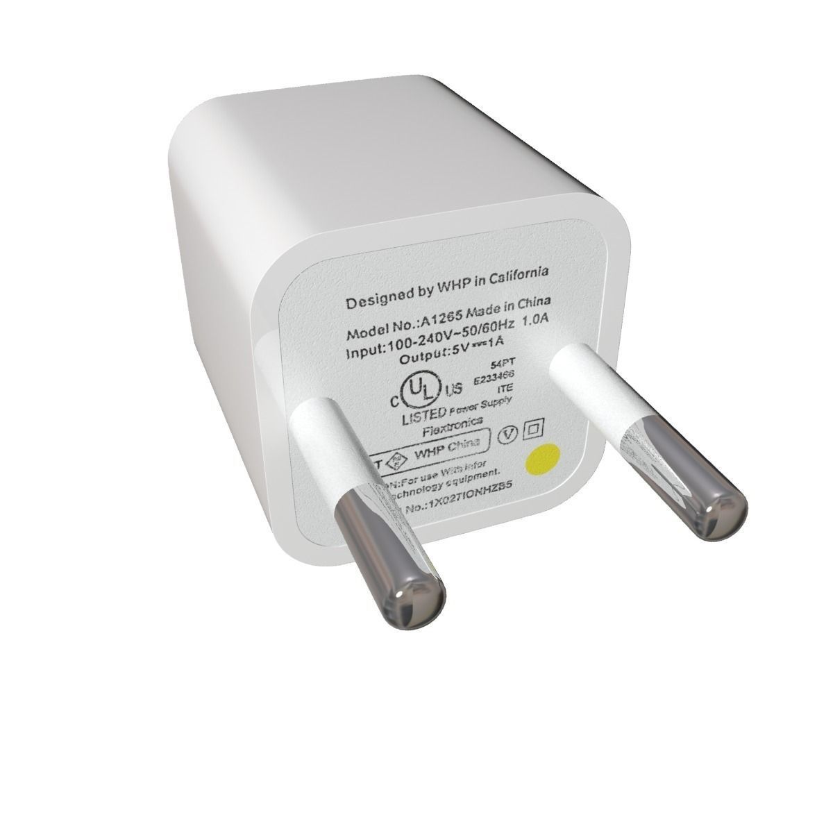 Apple 5W USB Power Adapter 3D model_2