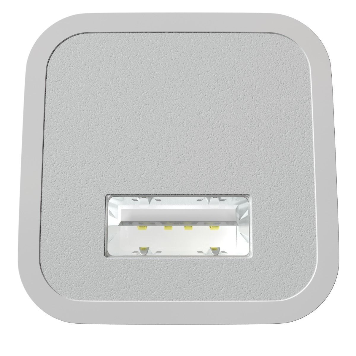 Apple 5W USB Power Adapter 3D model_3