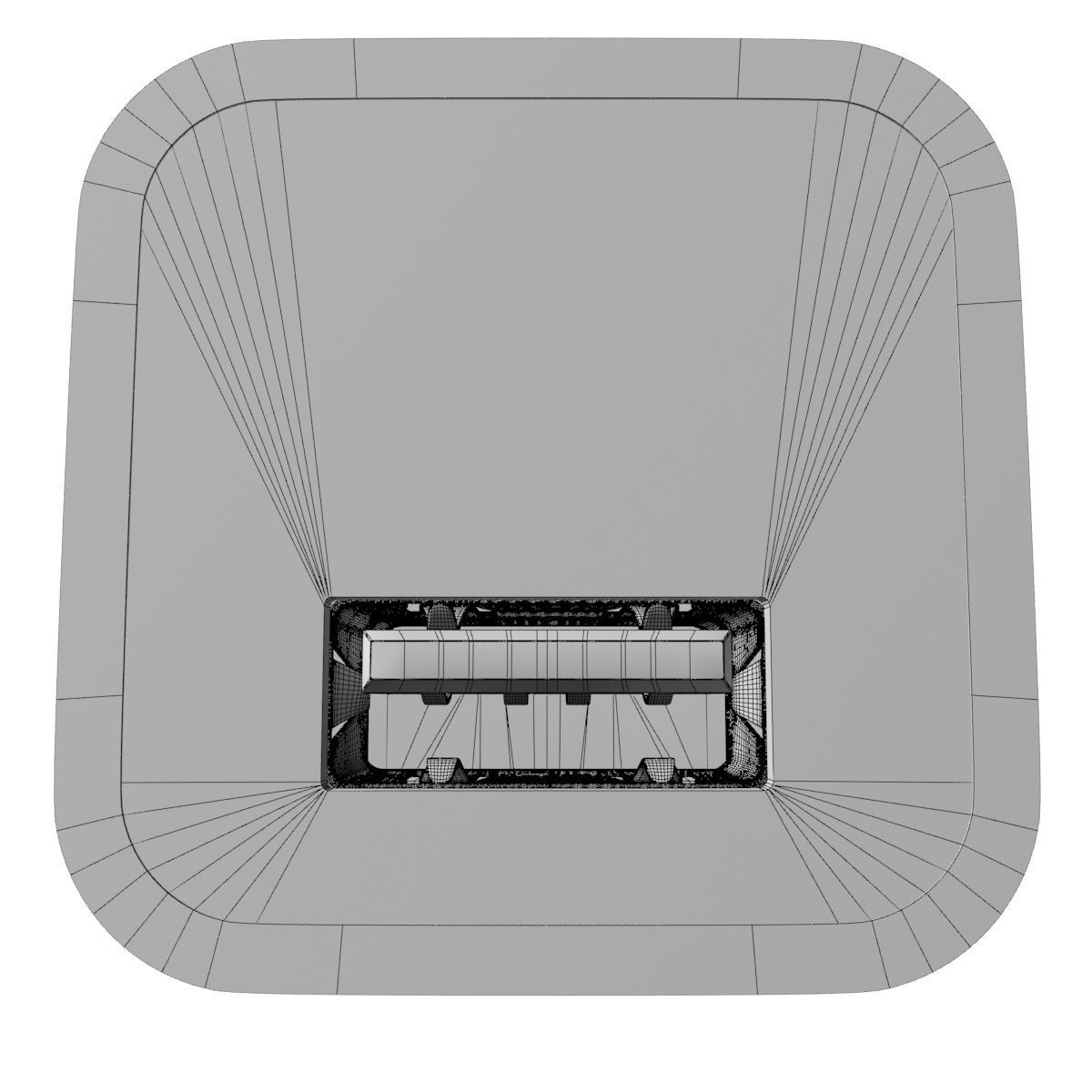 Apple 5W USB Power Adapter 3D model_7