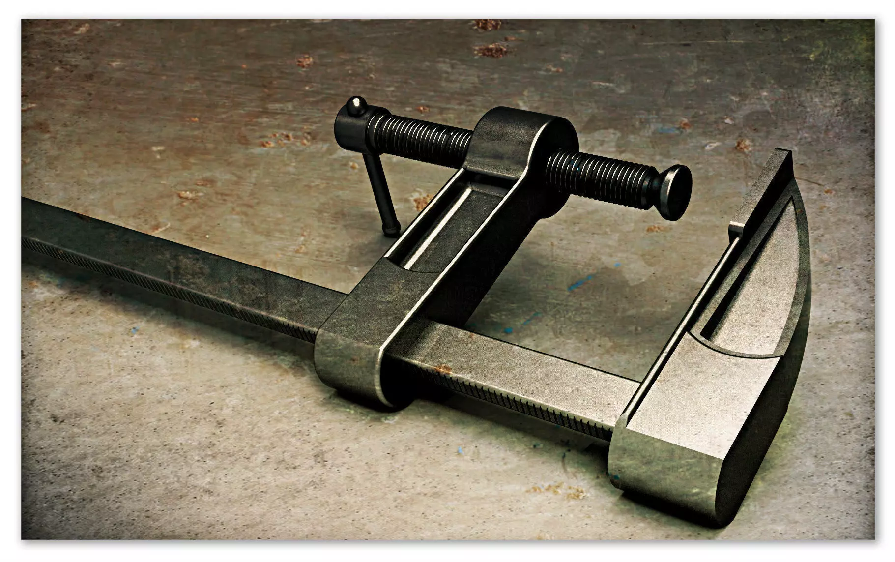 Clamp tool Free 3D model