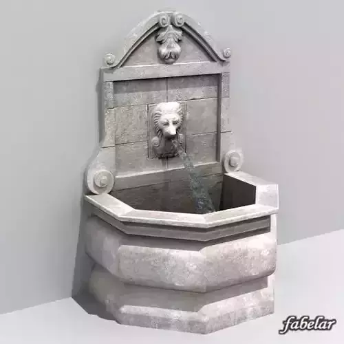 Fountain 02 3D model