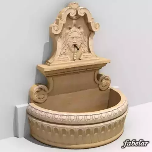Fountain 01 3D model
