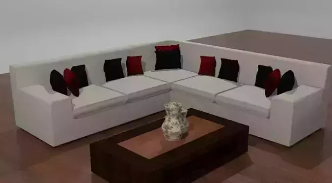Corricraft Kirsty Lounge suite 3D model