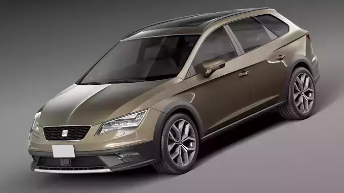 Seat Leon X-Perience 2015 3D model