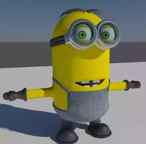 Tall Minion 3D model