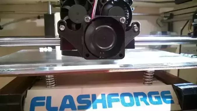 Flash Forge Cooling Fan Duct 3D print model