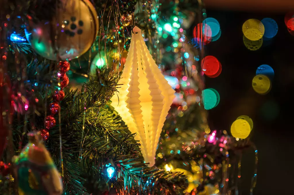 Crystal Facet Ornament Free 3D print model_0