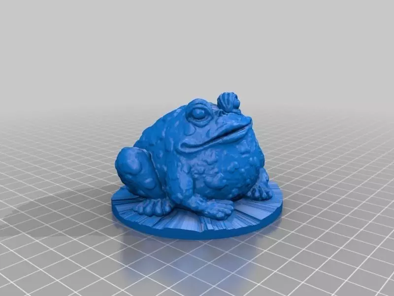 Garden Toad Free 3D print model_0