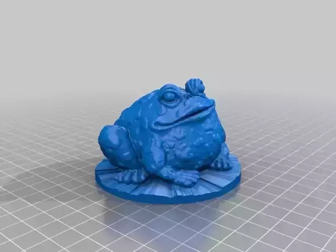 Garden Toad Free 3D print model