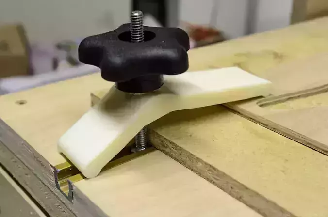 Reversable Hold-Down for T-Slot Tables Free 3D print model