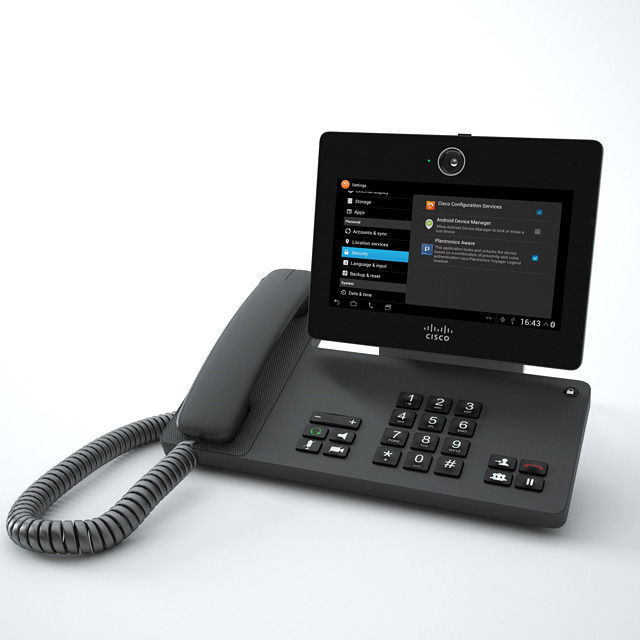 Cisco Phone DX 650 3D model_1
