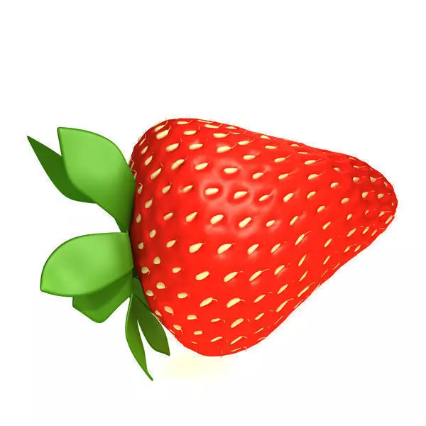 Strawberry 3D model_0