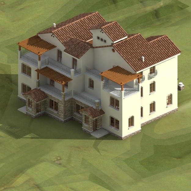 Building LF 05 3D model_2