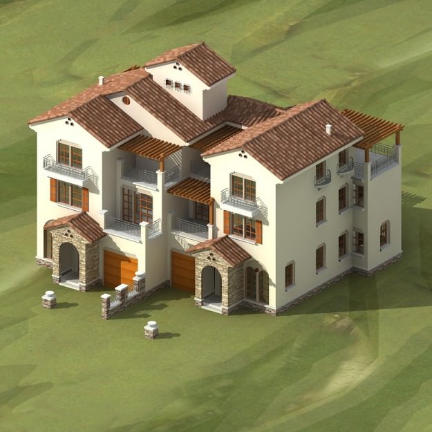 Building LF 05 3D model_1
