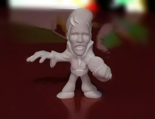 Elvis Figurine 3D print model_0