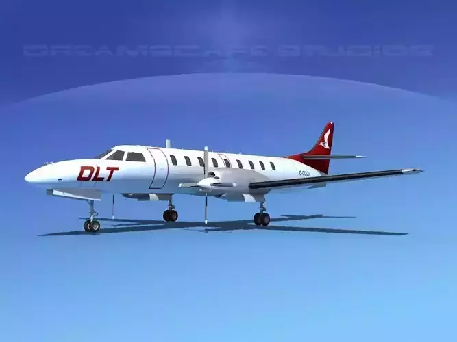 Swearingen SA226 Metroliner OLT 3D model