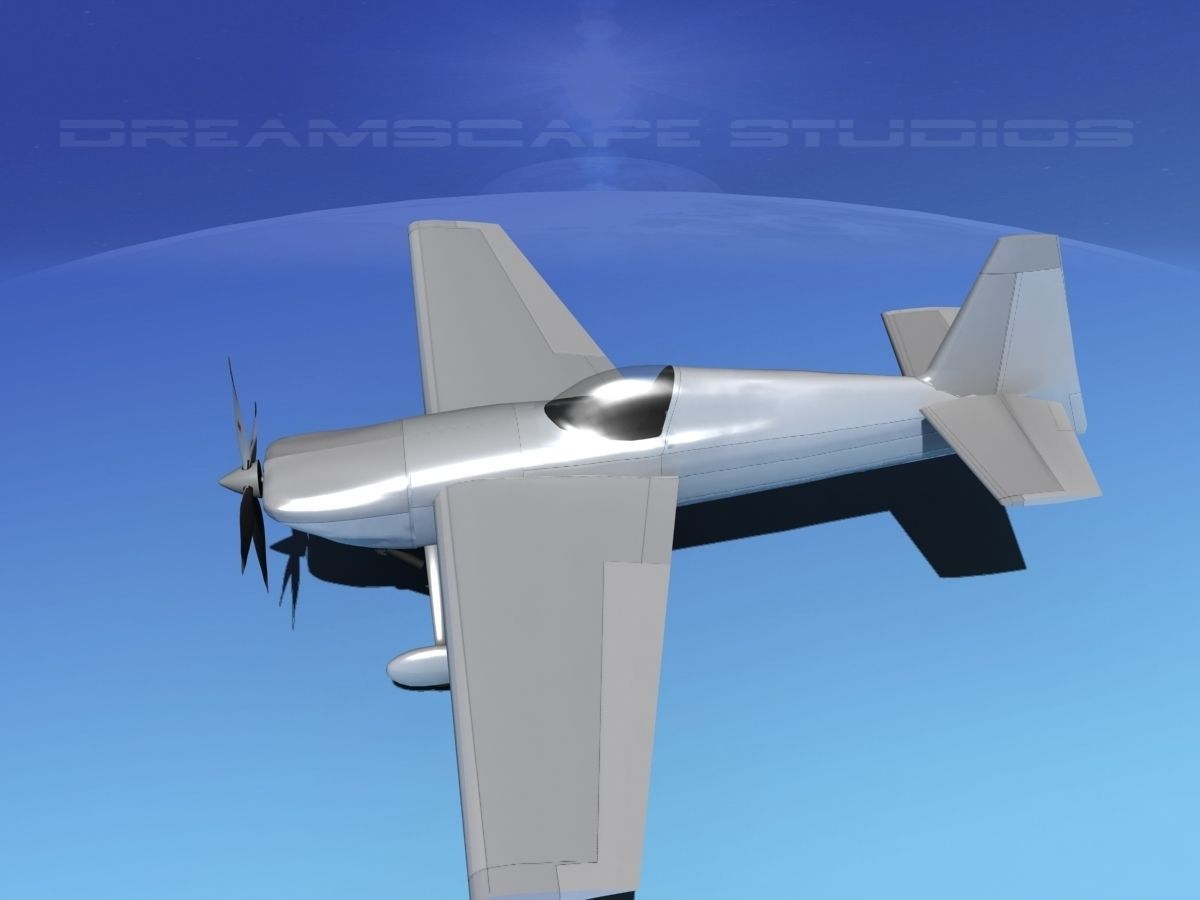 Zivko Edge 540 Bare Metal 3D model_15