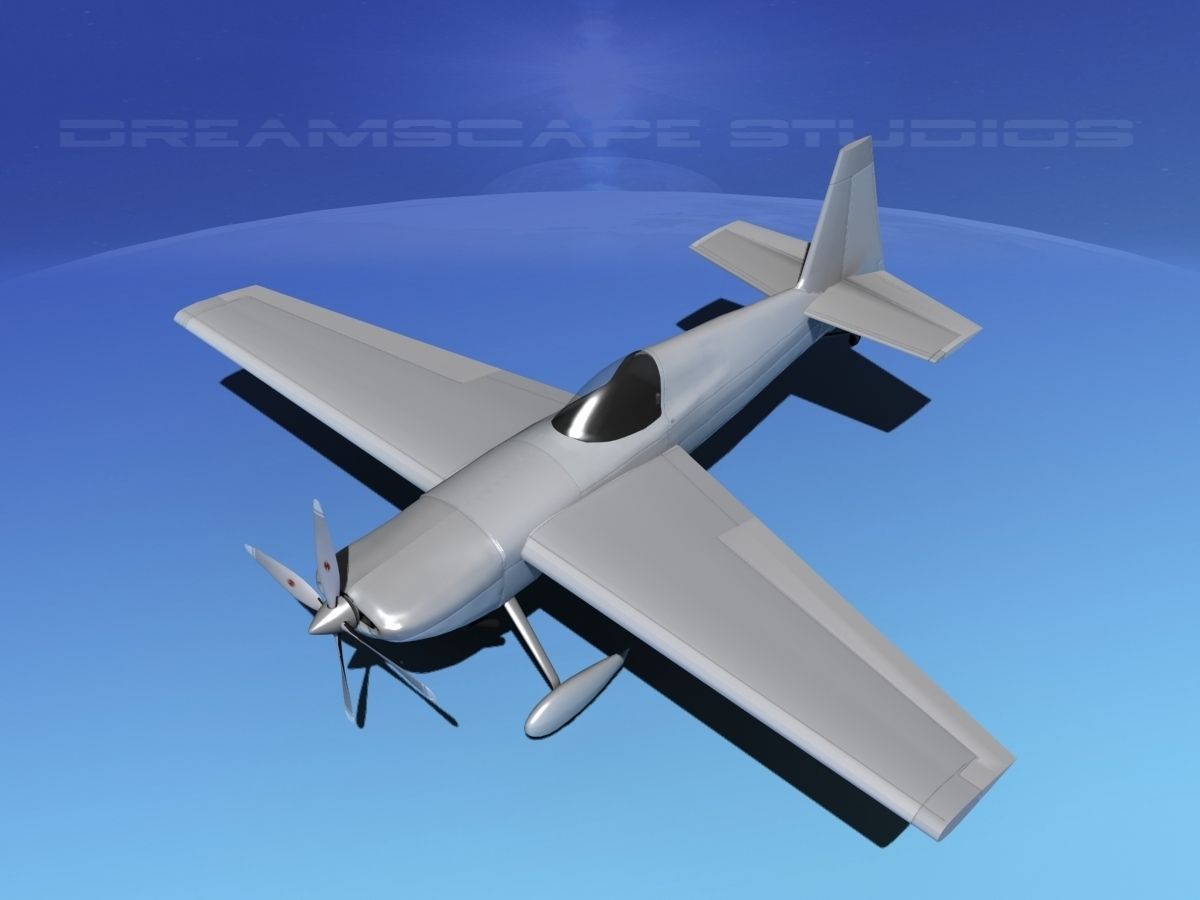 Zivko Edge 540 Bare Metal 3D model_16